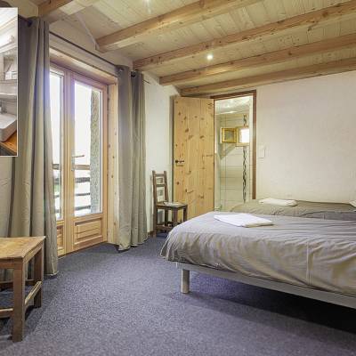 twin room in auberge in st veran in Queyras.jpg